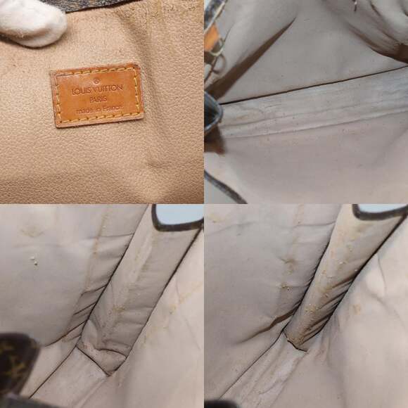LOUIS VUITTON Monogram Sac Plat Hand Bag M51140 - Picture 11 of 12